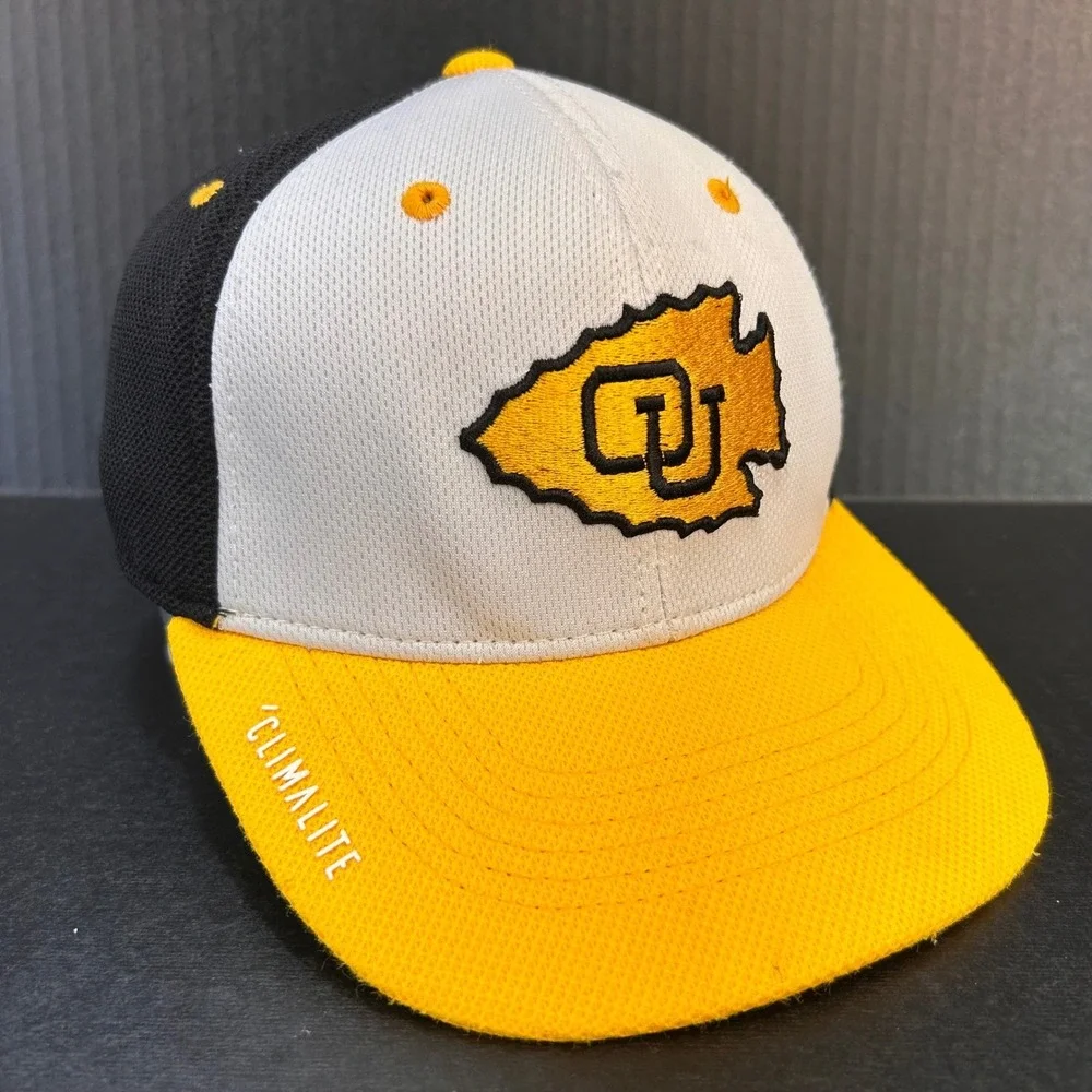 OU Arrowhead Mens White Adidas Ottawa University Climalite Snapback Hat OSFM